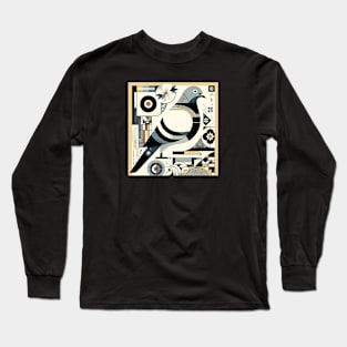 Pigeon Narration Artwork Long Sleeve T-Shirt